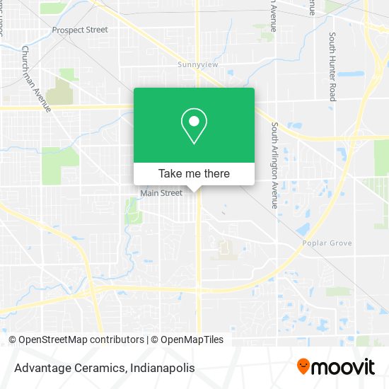 Mapa de Advantage Ceramics