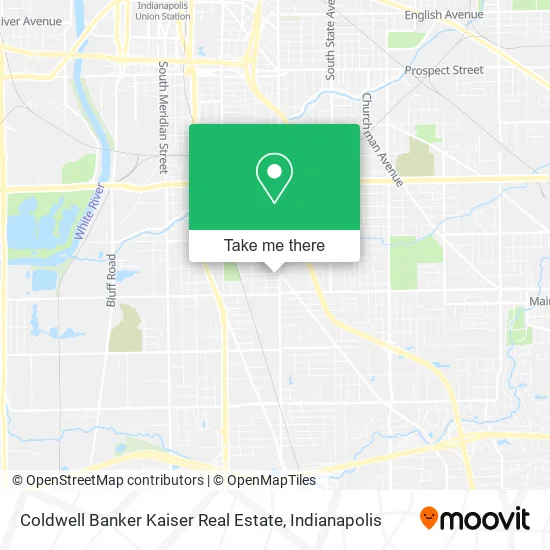 Mapa de Coldwell Banker Kaiser Real Estate