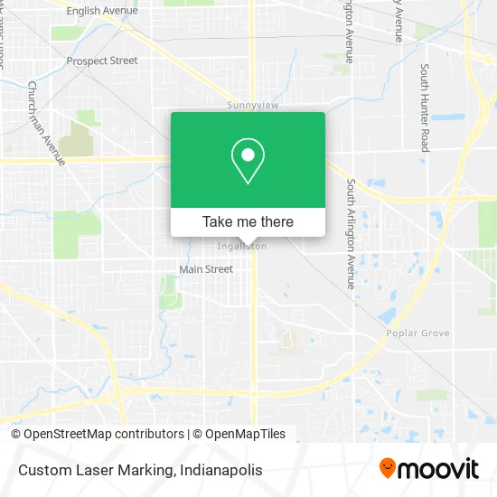 Custom Laser Marking map