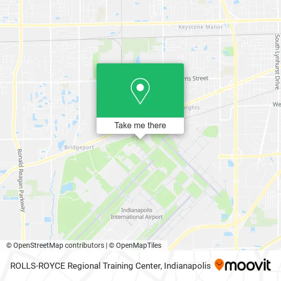 ROLLS-ROYCE Regional Training Center map