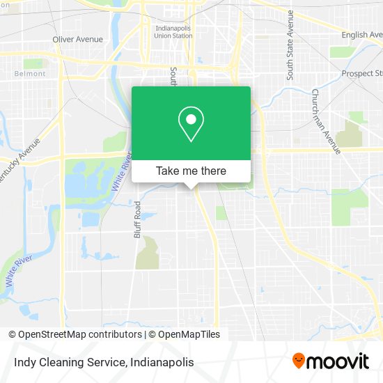 Mapa de Indy Cleaning Service