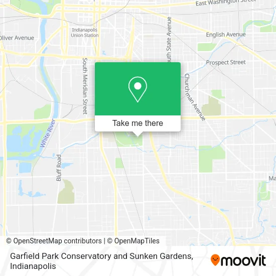 Mapa de Garfield Park Conservatory and Sunken Gardens