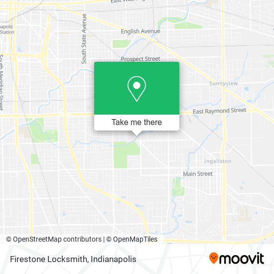 Firestone Locksmith map