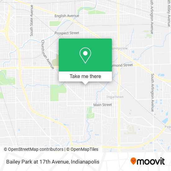 Mapa de Bailey Park at 17th Avenue