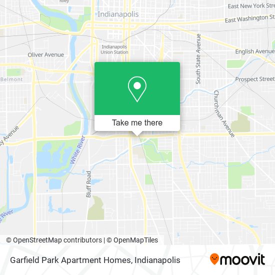 Garfield Park Apartment Homes map
