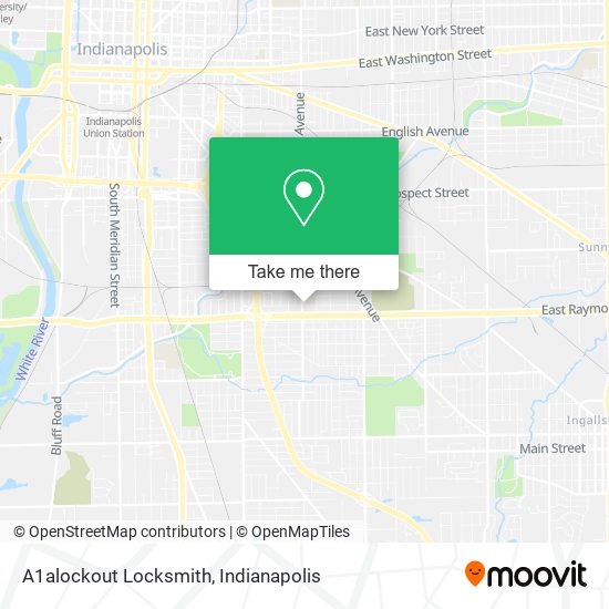 A1alockout Locksmith map