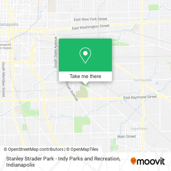 Mapa de Stanley Strader Park - Indy Parks and Recreation