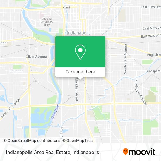 Indianapolis Area Real Estate map