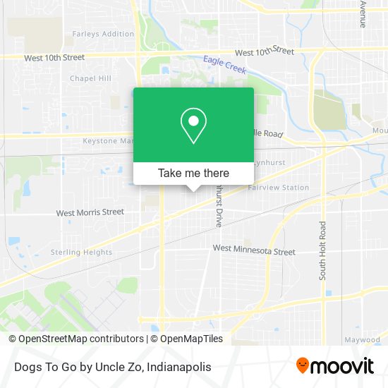 Dogs To Go by Uncle Zo map