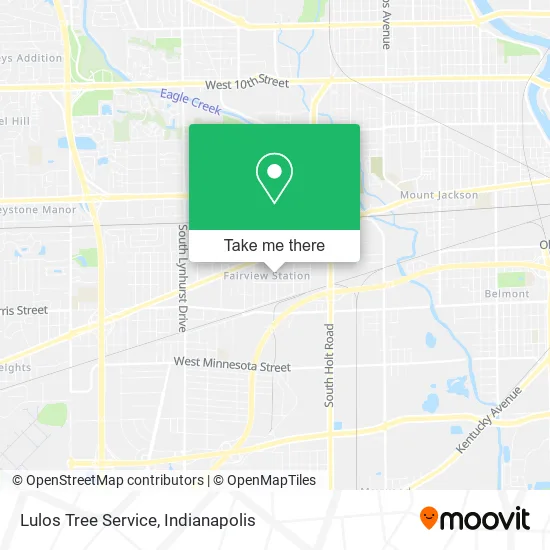Lulos Tree Service map