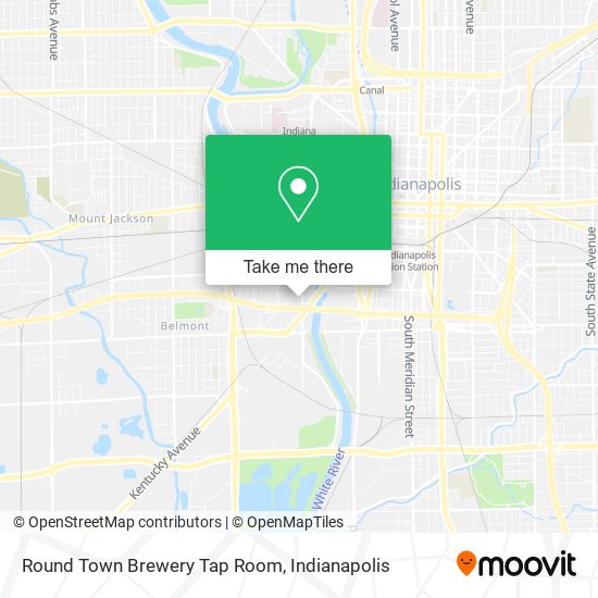Round Town Brewery Tap Room map