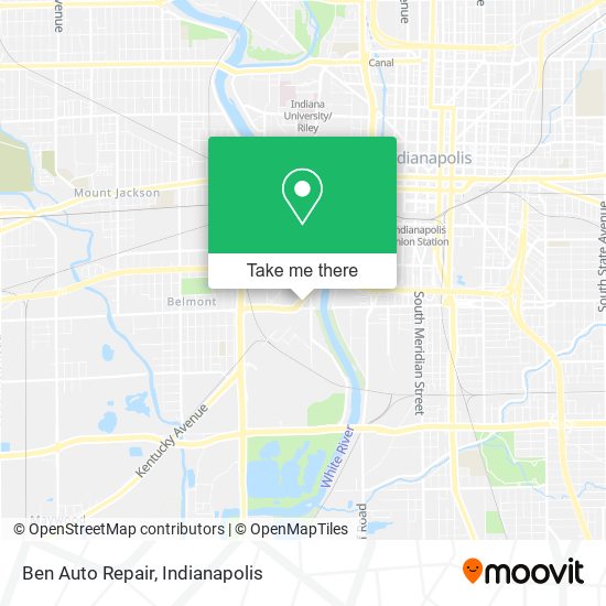 Mapa de Ben Auto Repair