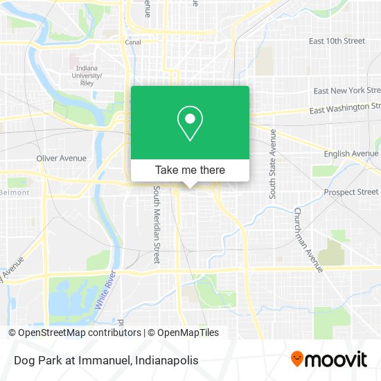 Dog Park at Immanuel map