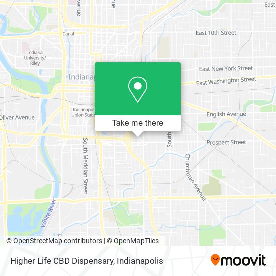 Mapa de Higher Life CBD Dispensary