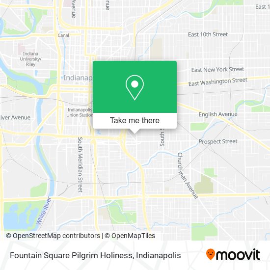 Mapa de Fountain Square Pilgrim Holiness