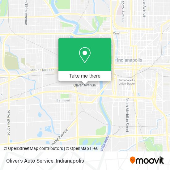 Oliver's Auto Service map