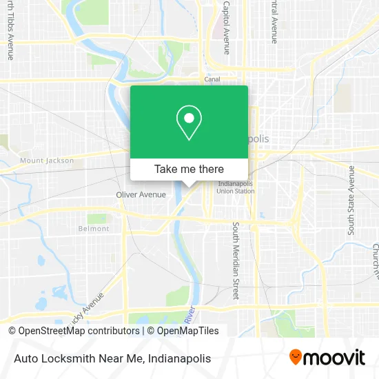 Auto Locksmith Near Me map
