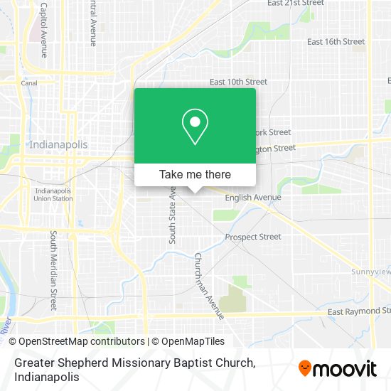 Greater Shepherd Missionary Baptist Church map