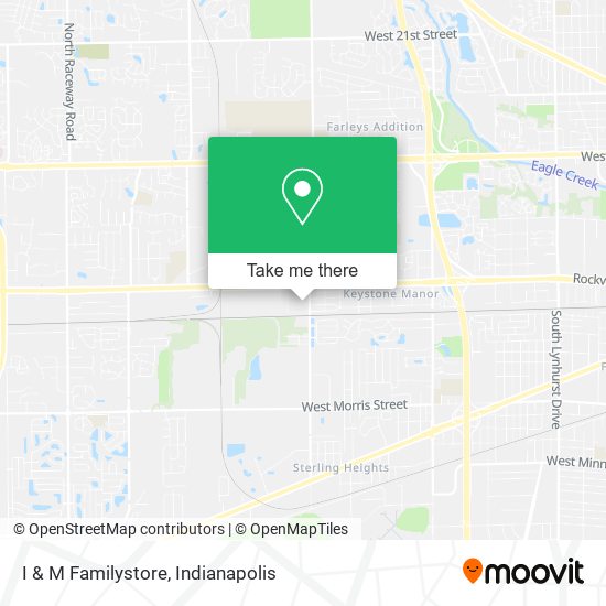 Mapa de I & M Familystore