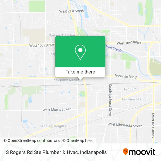 Mapa de S Rogers Rd Ste Plumber & Hvac