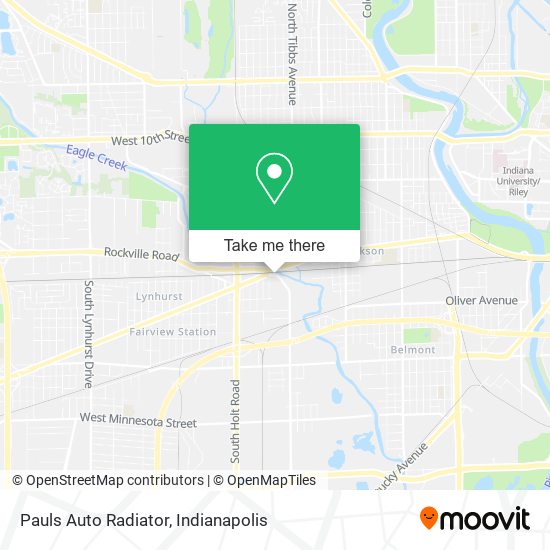 Pauls Auto Radiator map