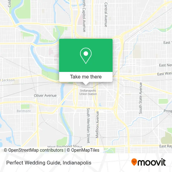 Perfect Wedding Guide map