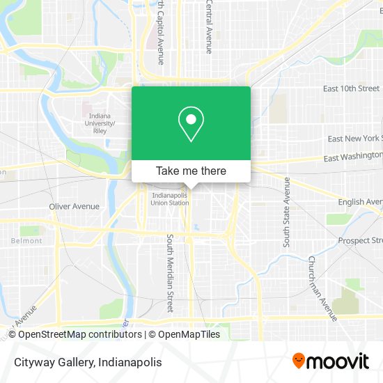 Mapa de Cityway Gallery