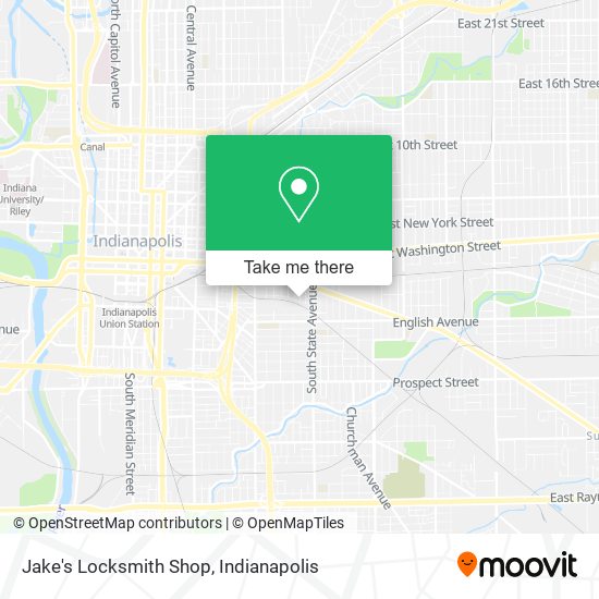 Jake's Locksmith Shop map