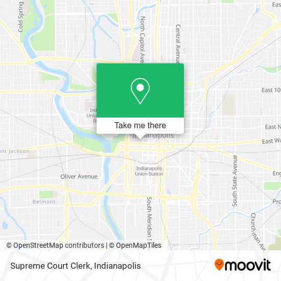 Supreme Court Clerk map