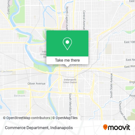 Commerce Department map