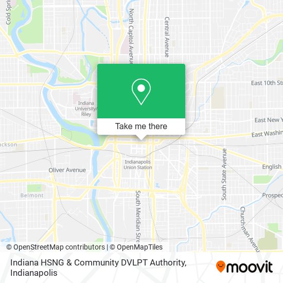 Indiana HSNG & Community DVLPT Authority map