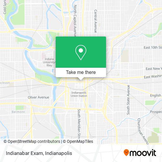 Mapa de Indianabar Exam