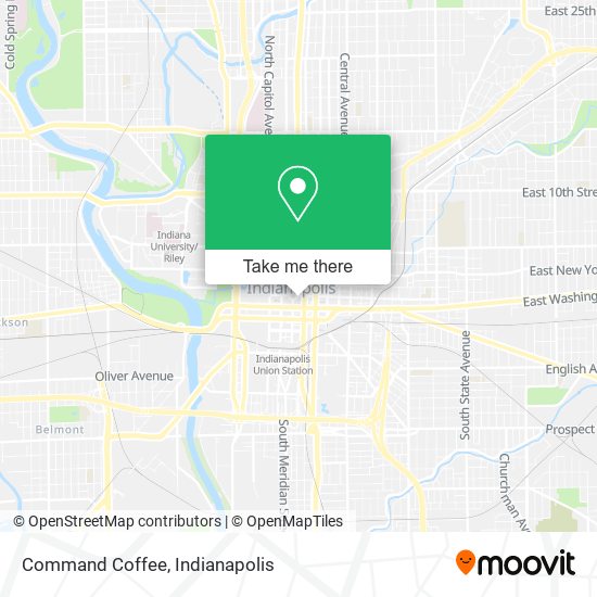 Command Coffee map