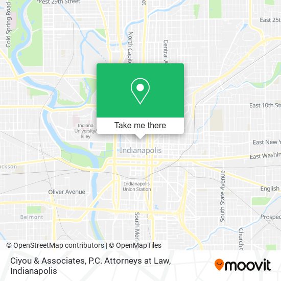 Ciyou & Associates, P.C. Attorneys at Law map