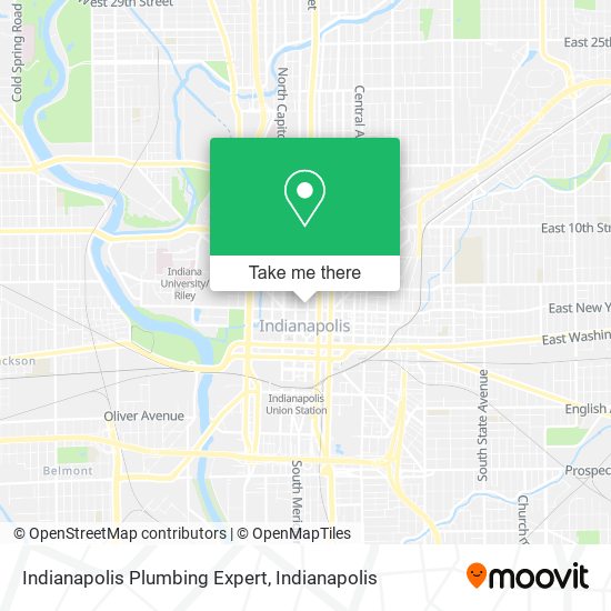 Indianapolis Plumbing Expert map