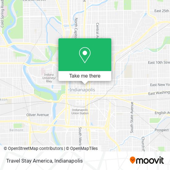 Travel Stay America map