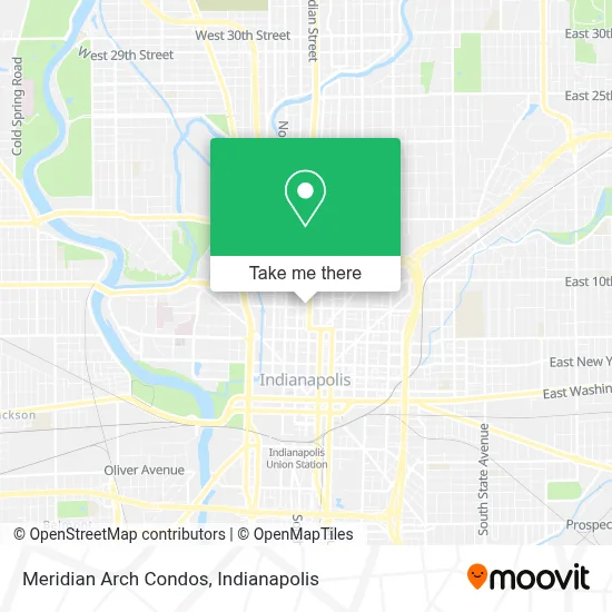 Meridian Arch Condos map