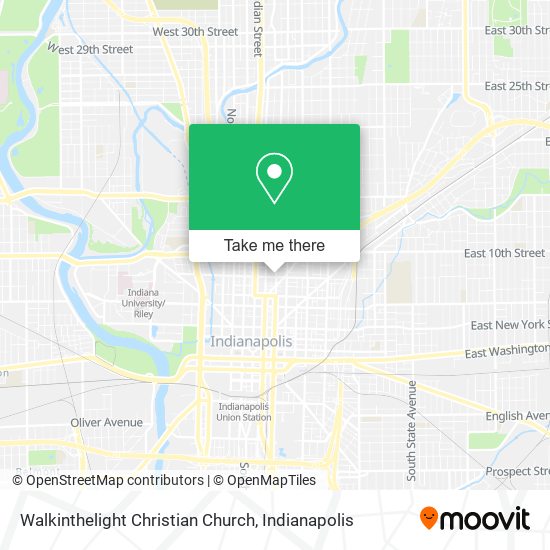 Walkinthelight Christian Church map
