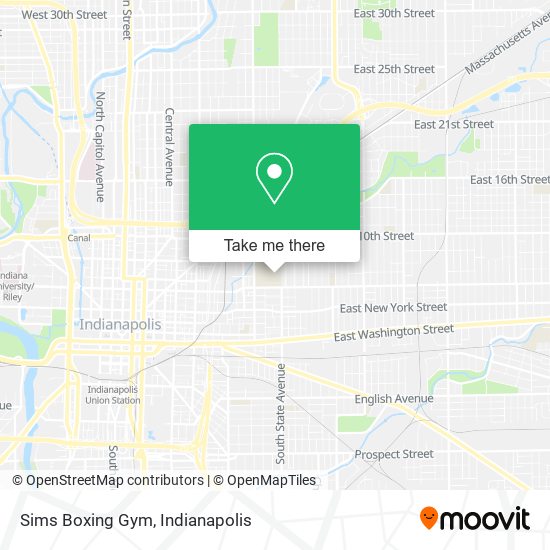 Sims Boxing Gym map