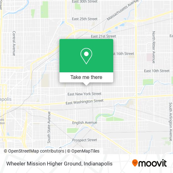 Wheeler Mission Higher Ground map