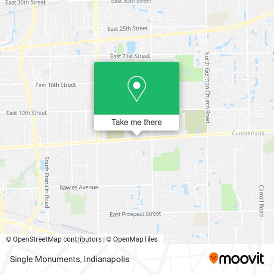 Mapa de Single Monuments
