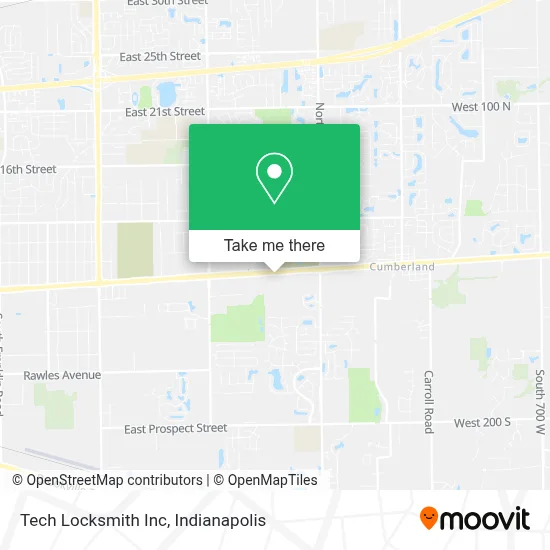 Tech Locksmith Inc map