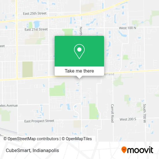 CubeSmart map