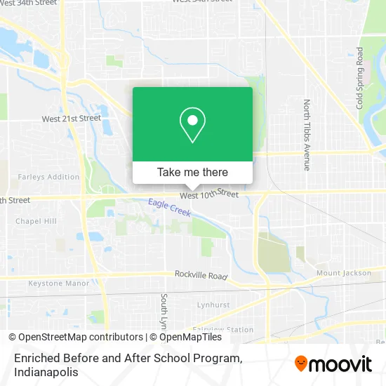 Enriched Before and After School Program map