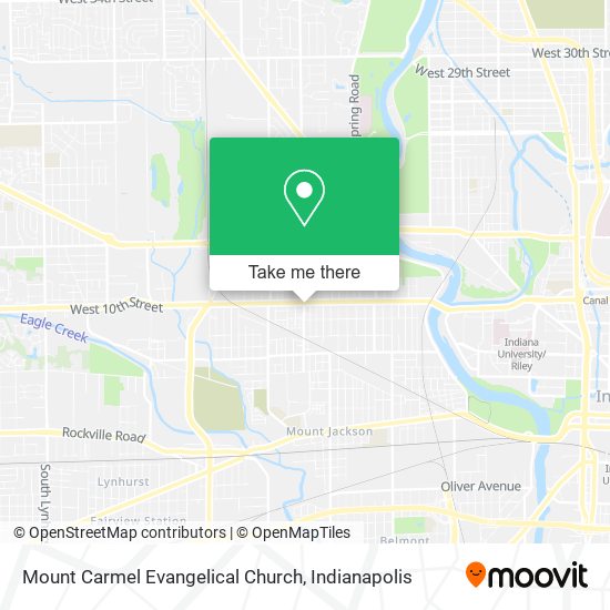 Mapa de Mount Carmel Evangelical Church