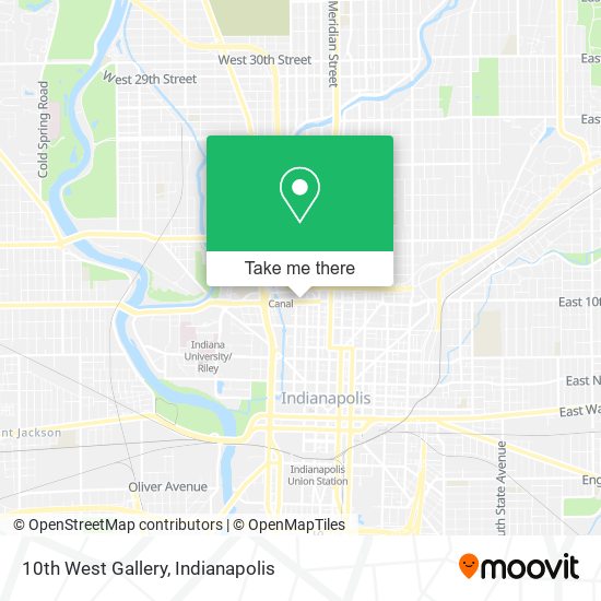 10th West Gallery map