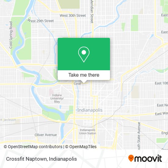 Crossfit Naptown map