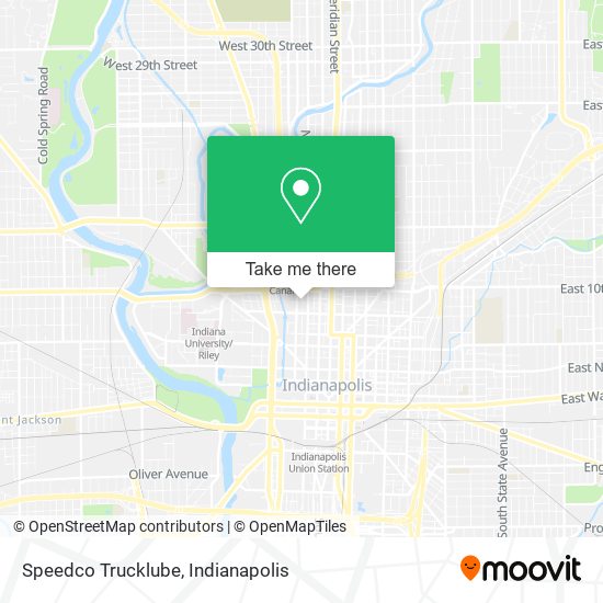 Mapa de Speedco Trucklube