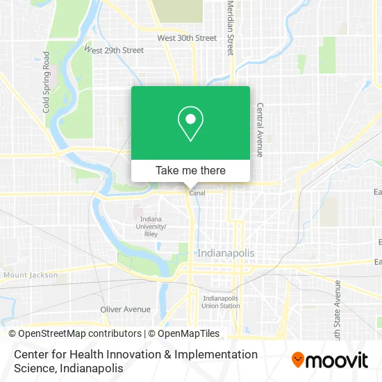 Center for Health Innovation & Implementation Science map