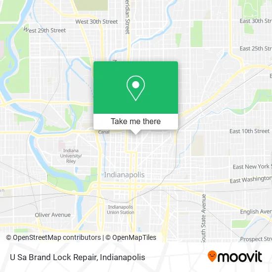 U Sa Brand Lock Repair map
